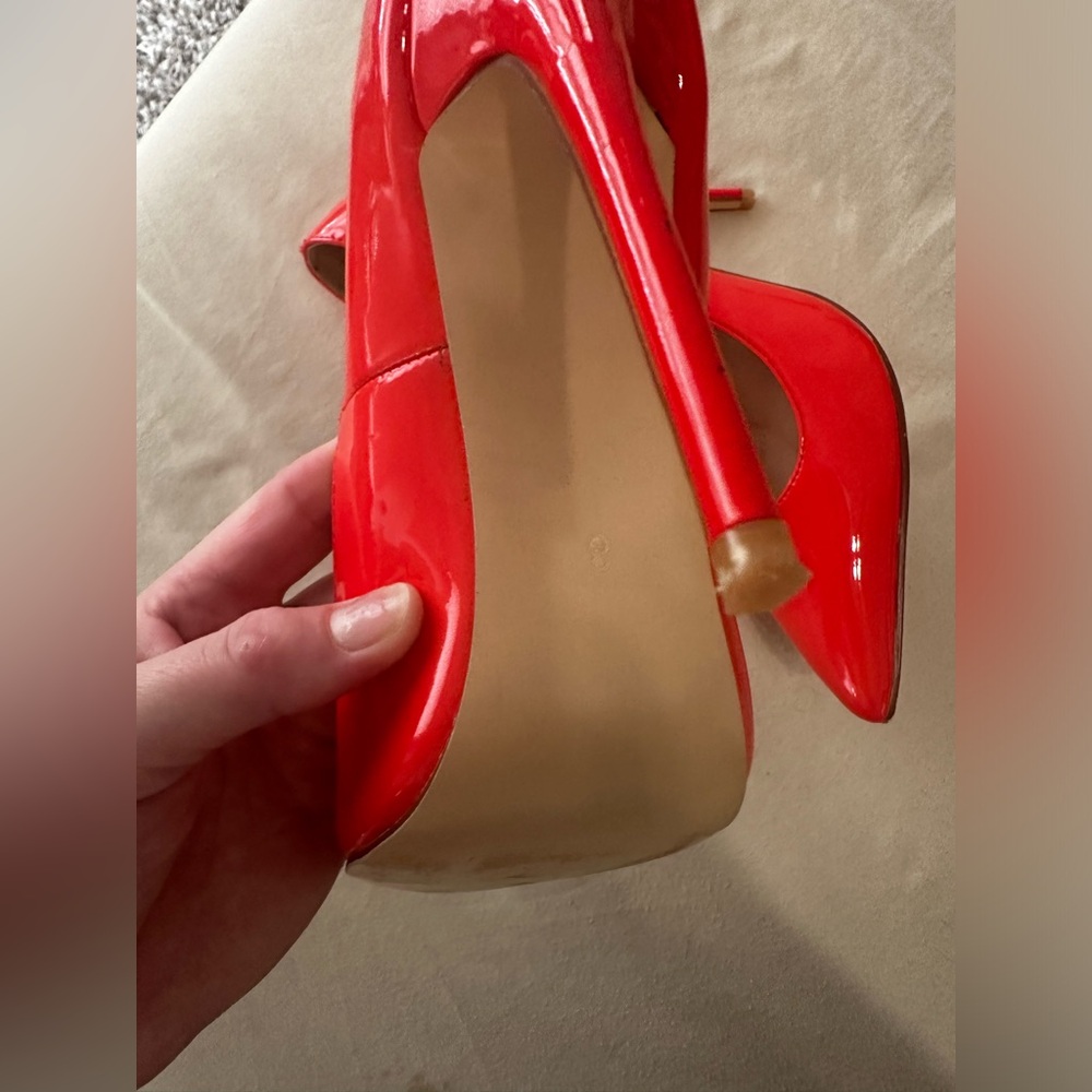 Size 8 High Heels Orange